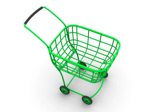 Consumer's basket. 3d — Stock Photo, Image