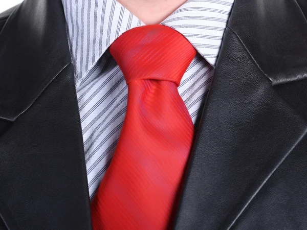 Stock image Suit with necktie. Background.