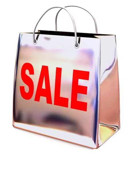 Shopping tas. Penjualan — Stok Foto
