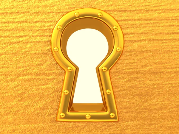 Schlüsselloch — Stockfoto
