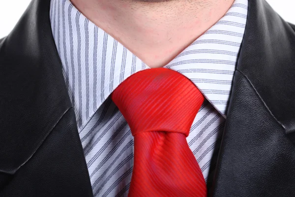 Kostym med slips. bakgrund. — Stockfoto