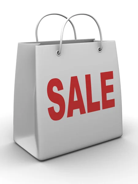 Nákupní taška. prodej — Stock fotografie