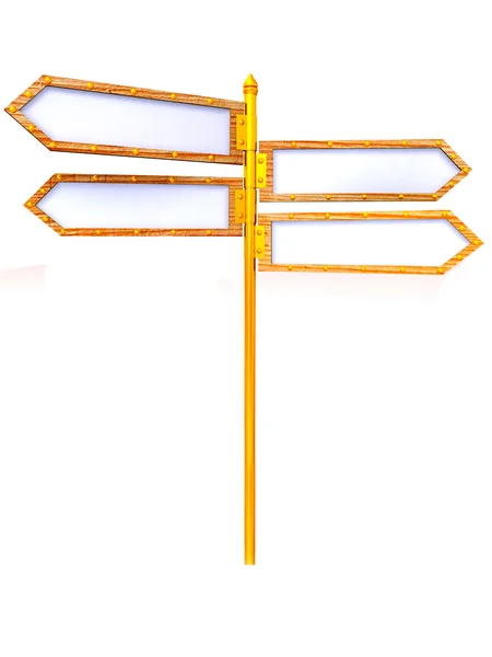 Blank arrows directions. — Stock Photo, Image