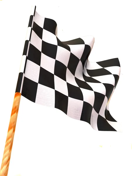 Flag chequered — Zdjęcie stockowe