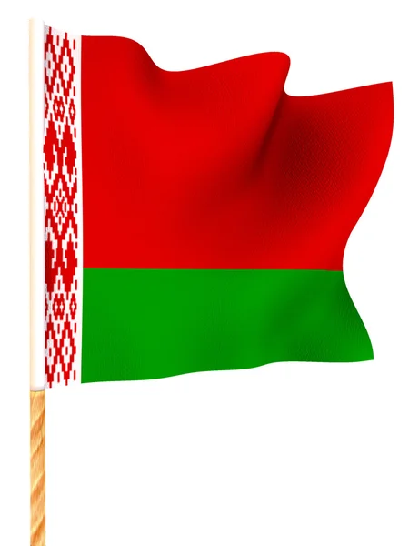 Bandera. Belarús — Foto de Stock