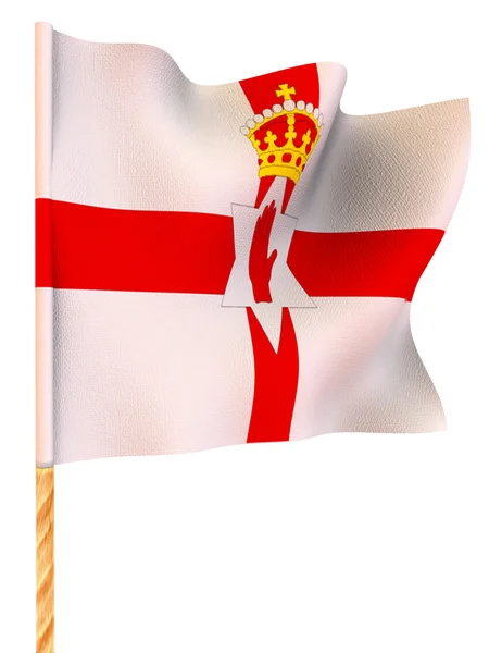 Vlag. Noord-Ierland — Stockfoto