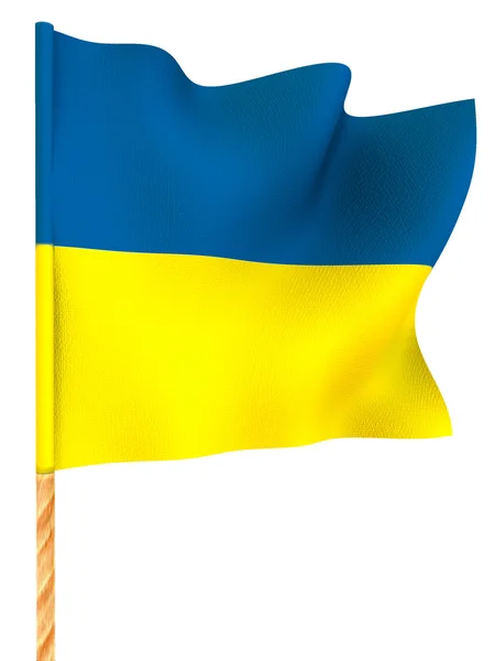 Flag. Ukraine - Stock-foto