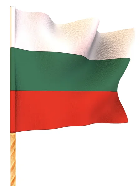 Flag. Bulgaria — Stock Photo, Image