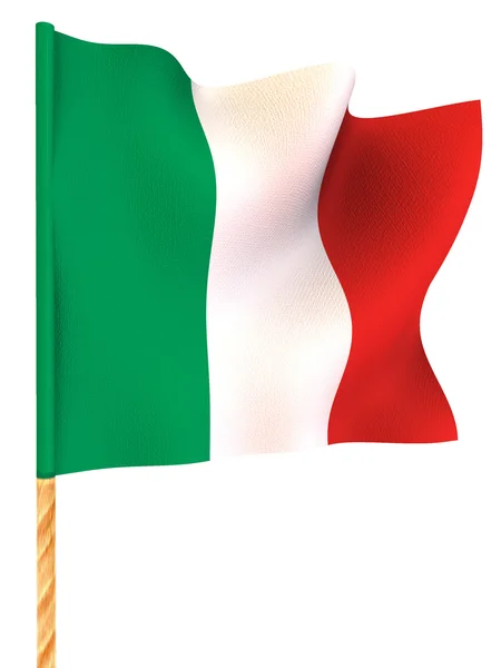 Bandiera. Italia — Foto Stock