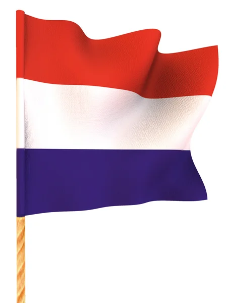 Bandera. Luxemburgo — Foto de Stock