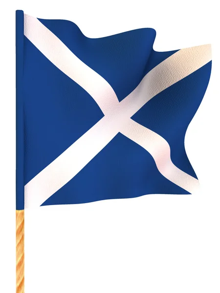Zászló. Skócia — Stock Fotó