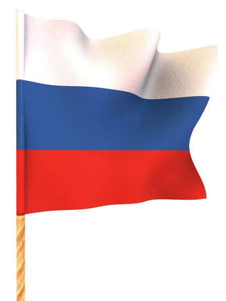 Vlag. Rusland — Stockfoto