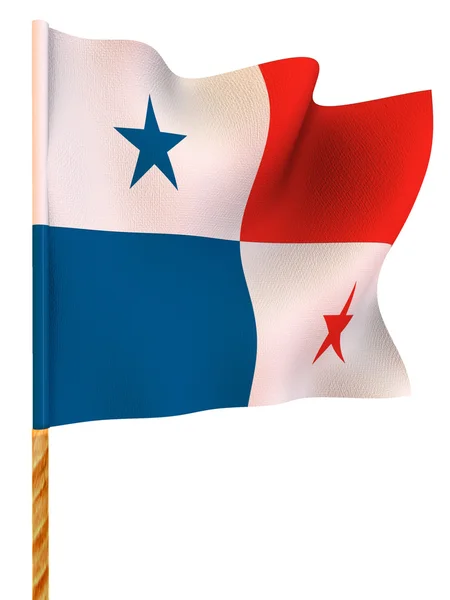 Bandiera. Panama . — Foto Stock