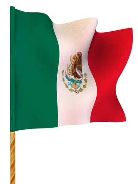 Bandera. México. . — Foto de Stock