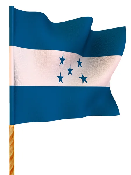 ध्वज. होंडुरास . — स्टॉक फोटो, इमेज