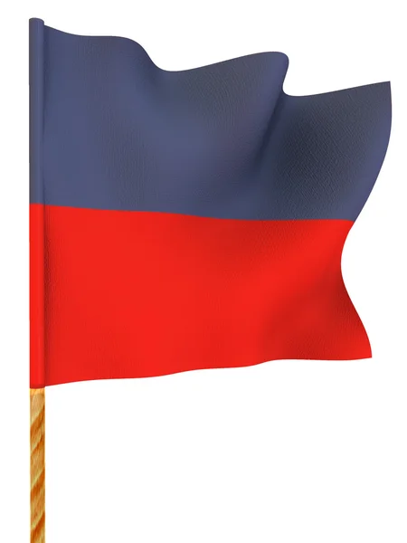 Flagga. Haiti. — Stockfoto