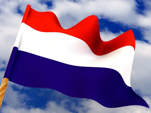 Lippu. Luxemburg — kuvapankkivalokuva