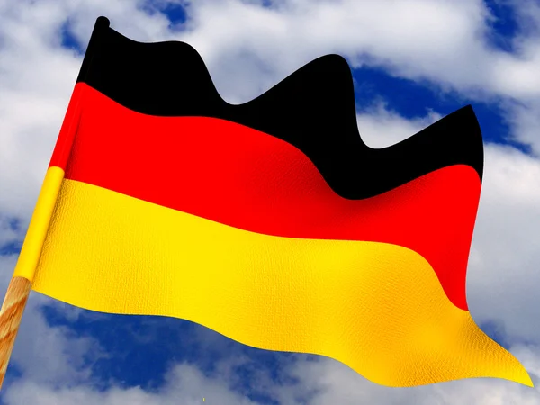 Флаг. Германия — стоковое фото