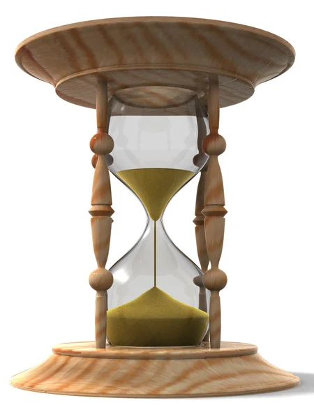 Hourglass. 3d — Stock Photo, Image