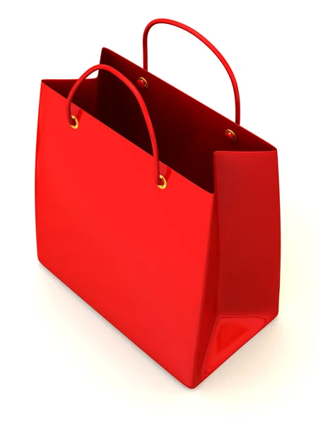 Nákupní taška. 3D — Stock fotografie