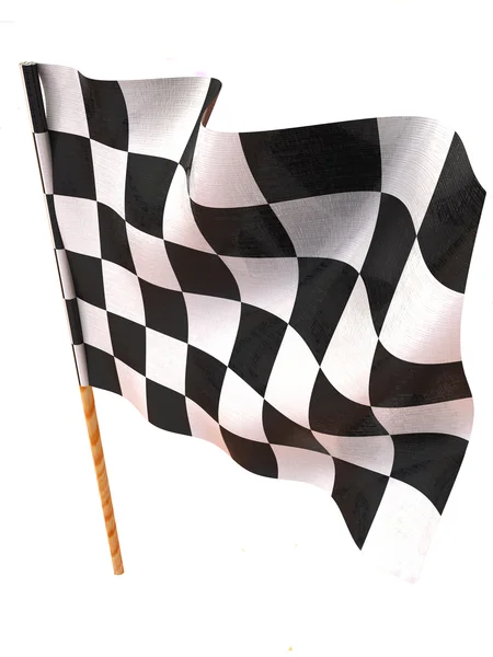 Bandiera a scacchi — Foto Stock