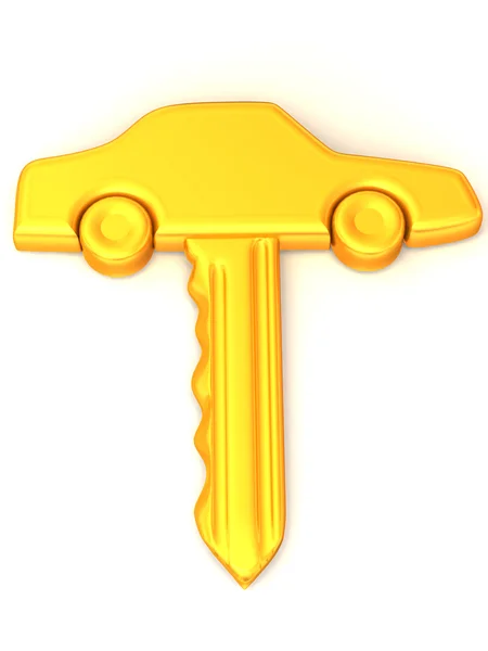 Arabanın anahtarı — Stok fotoğraf
