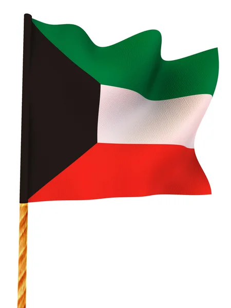 标志。科威特. — 图库照片