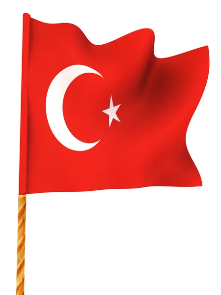 Bandiera. Turchia — Foto Stock