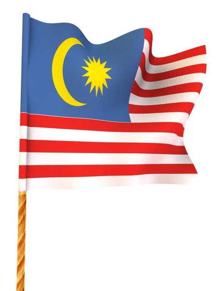 Bendera. Malaysia — Stok Foto