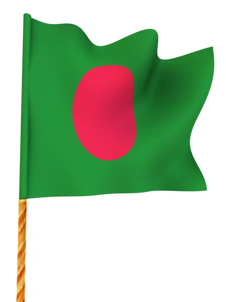 Σημαία. Μπαγκλαντές — Φωτογραφία Αρχείου