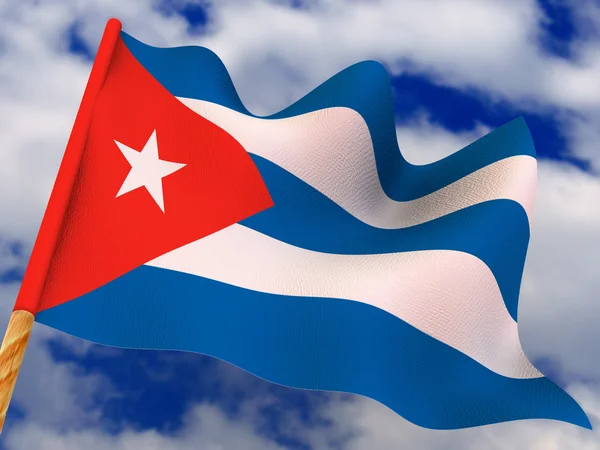 Flag. Cuba — Stock Photo, Image