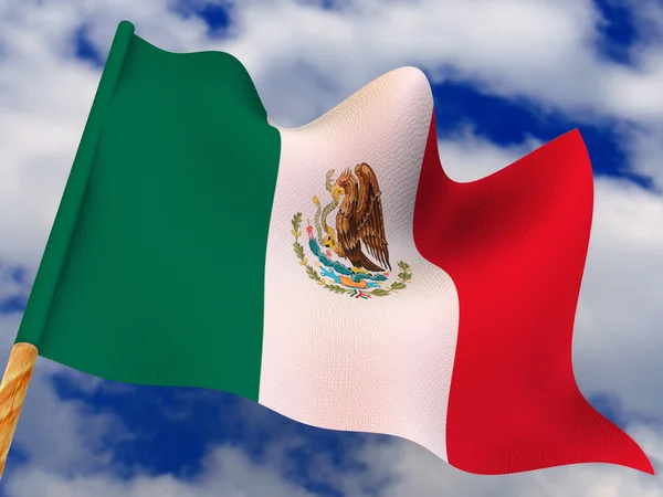 Bandiera. Messico — Foto Stock