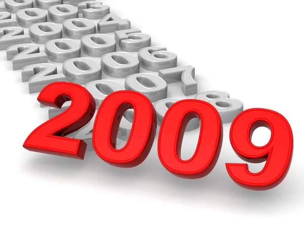 Új év. 2009. — Stock Fotó