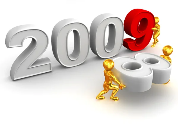 Año Nuevo. 2009 . —  Fotos de Stock