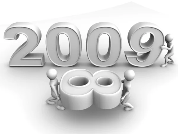 Ano Novo. 2009 — Fotografia de Stock