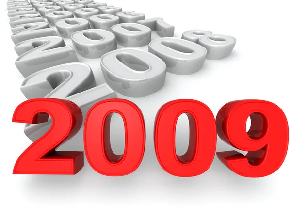 New Year. 2009 — Stockfoto