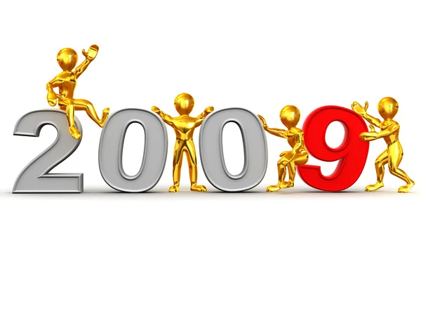 New Year. 2009 — Φωτογραφία Αρχείου