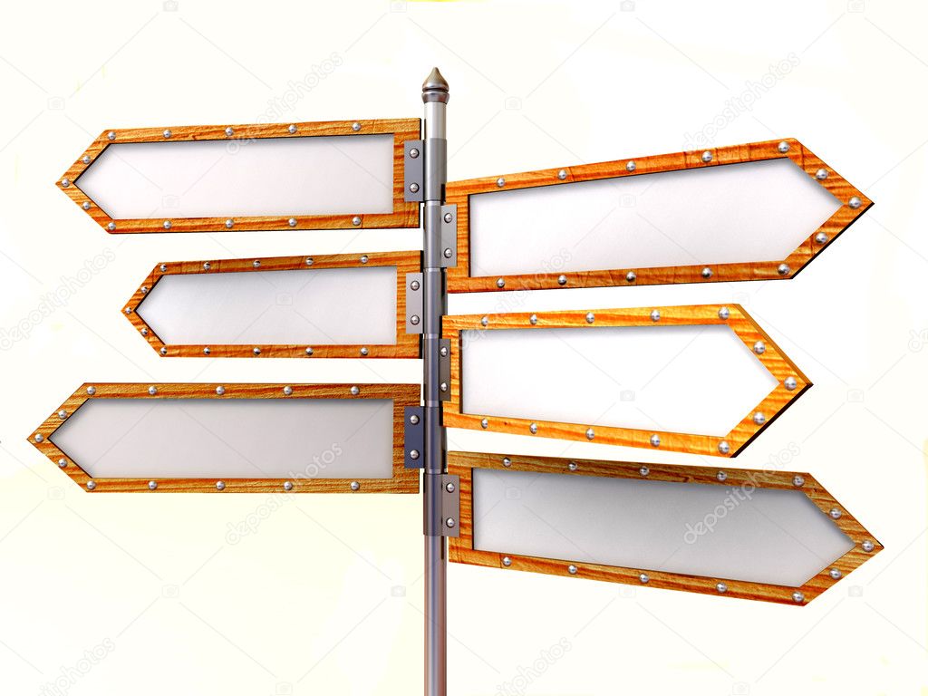 Blank arrows directions