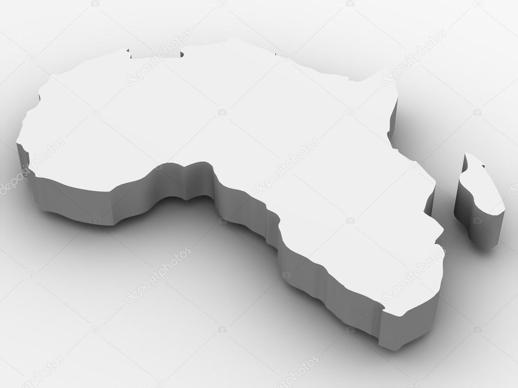 Africa. 3d