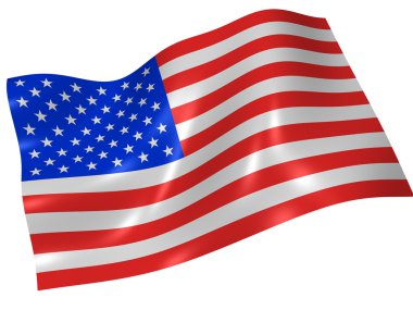 American flag clipart