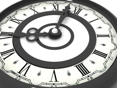 Clock. eight o'clock clipart