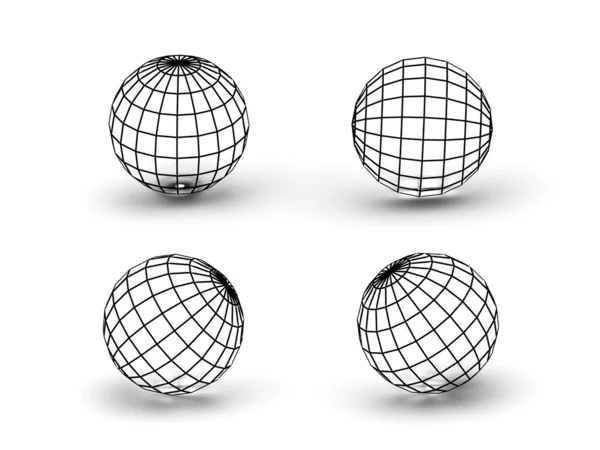 Esferas. 3d —  Fotos de Stock