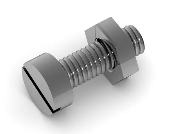 stock image Bolt and nut