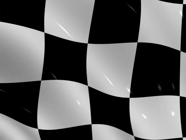 stock image Finishing checkered flag