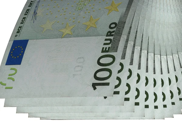 Euros entregados — Foto de Stock