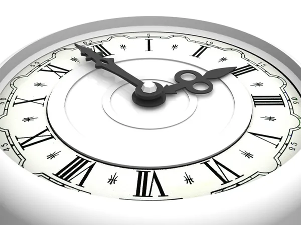 Clock. Three o'clock — Stock Photo, Image