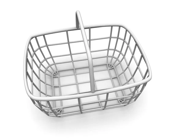 Spotřebitele košík. 3D — Stock fotografie