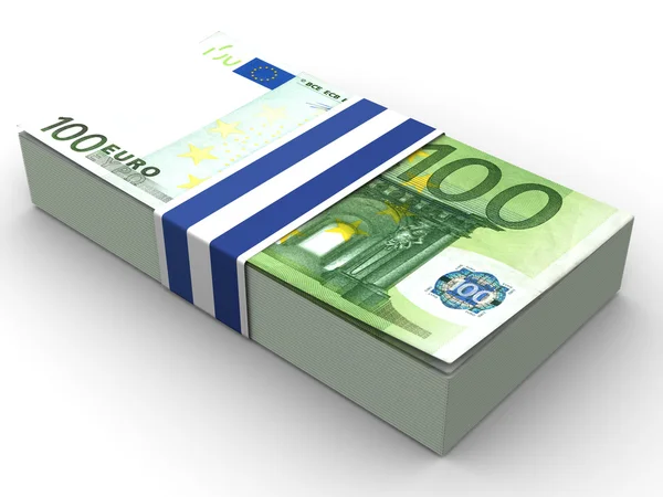 Handred euro — Stock fotografie
