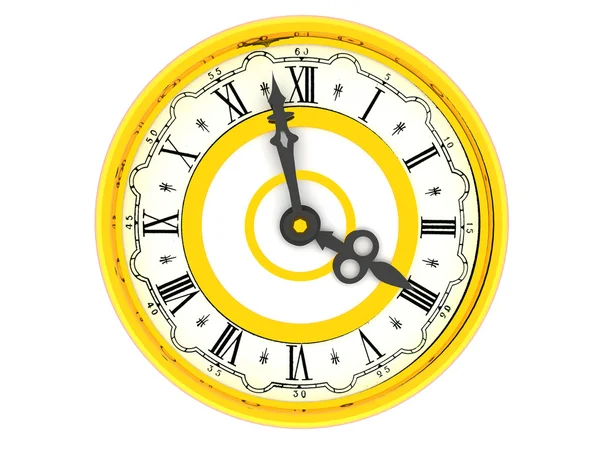 Clock. Four o'clock — Stock Photo, Image