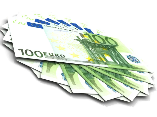 Handred euro — Stock Photo, Image